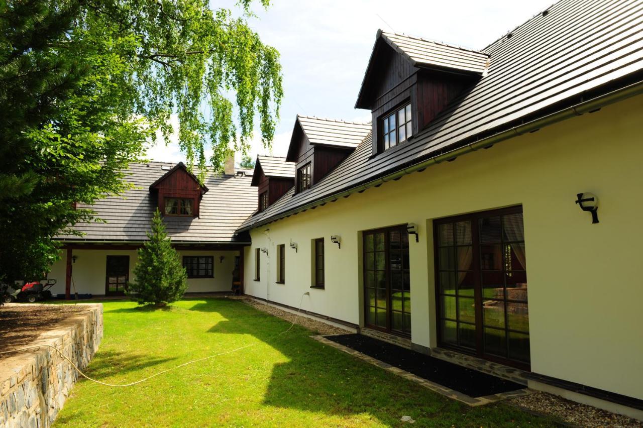 赫尔伯格酒店 Suchá Rudná 外观 照片